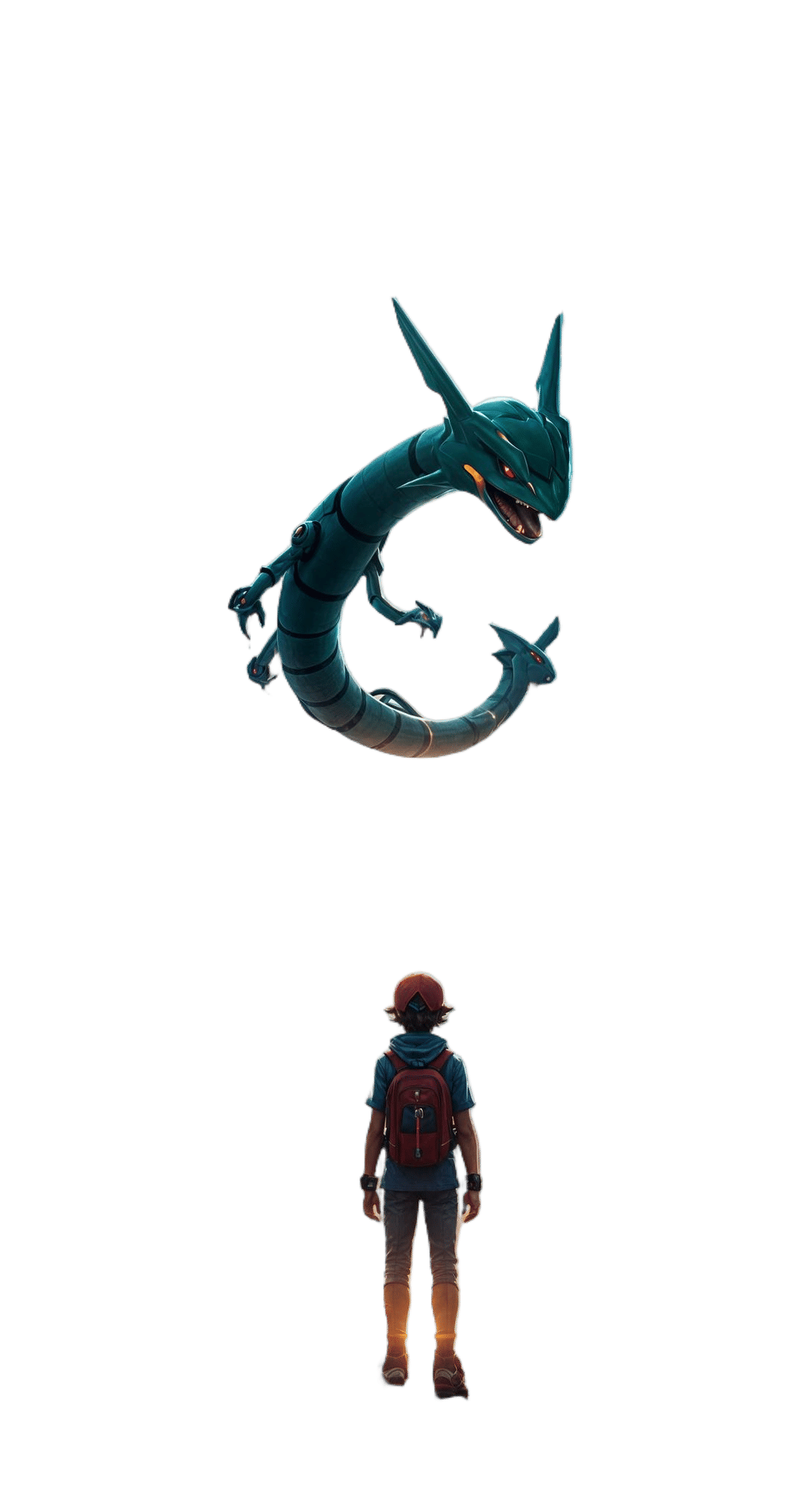 Epic Pokémon World in a Cinematic Poster Style