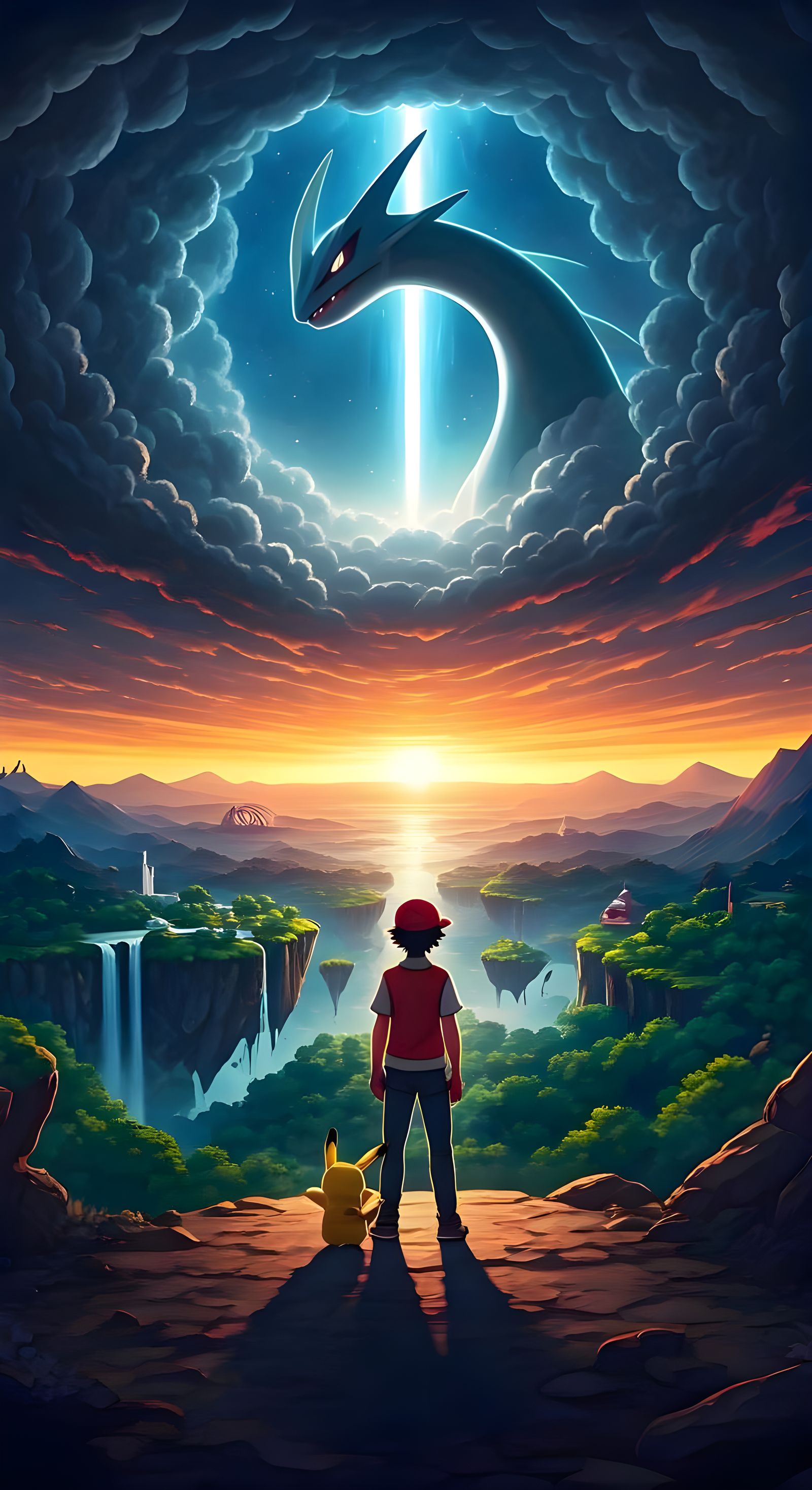 Epic Pokémon Cinematic in a Classic Animated Style