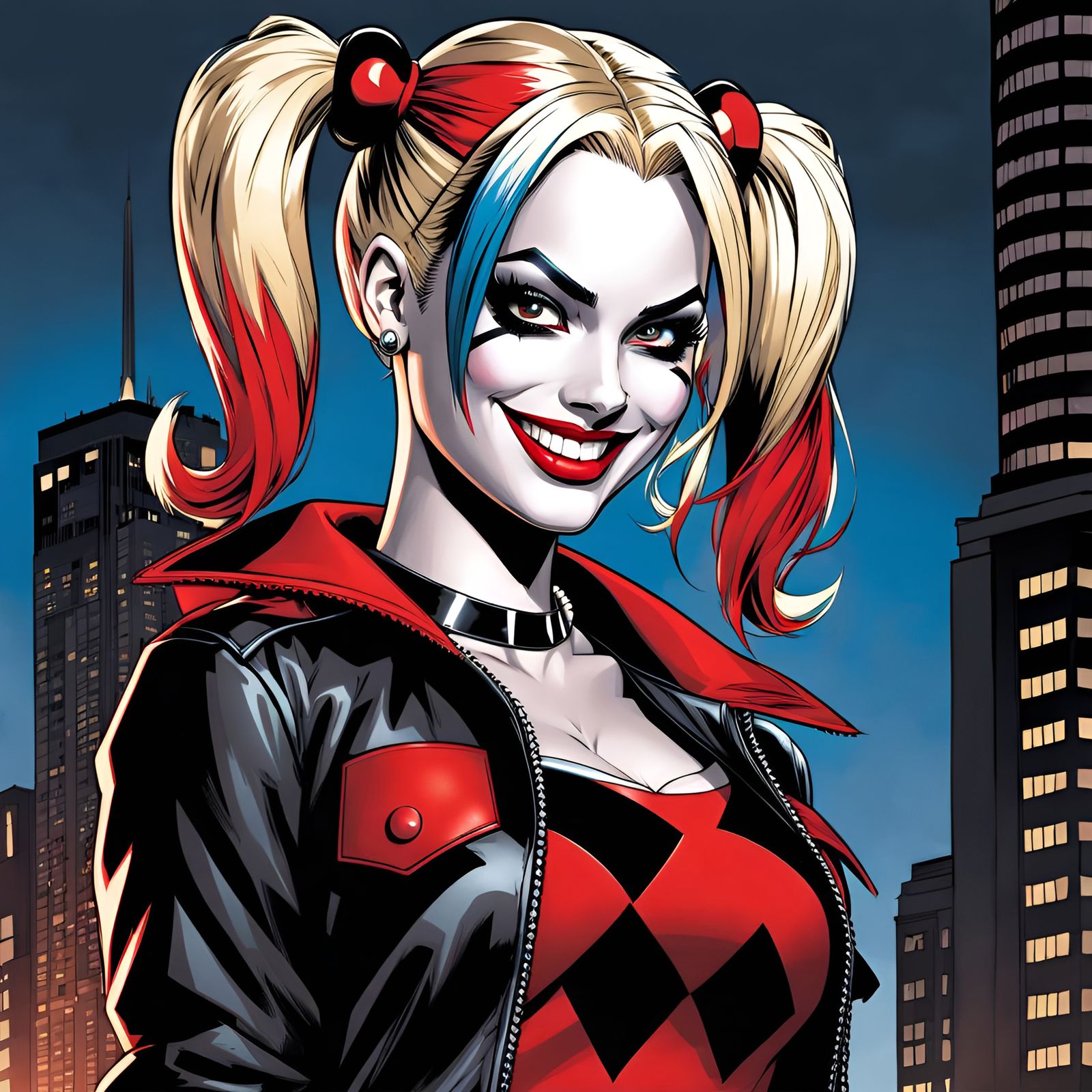 Harley Quinn Comic Art from DC Comics