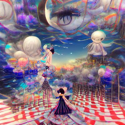 Dream Illusion Generated by AI