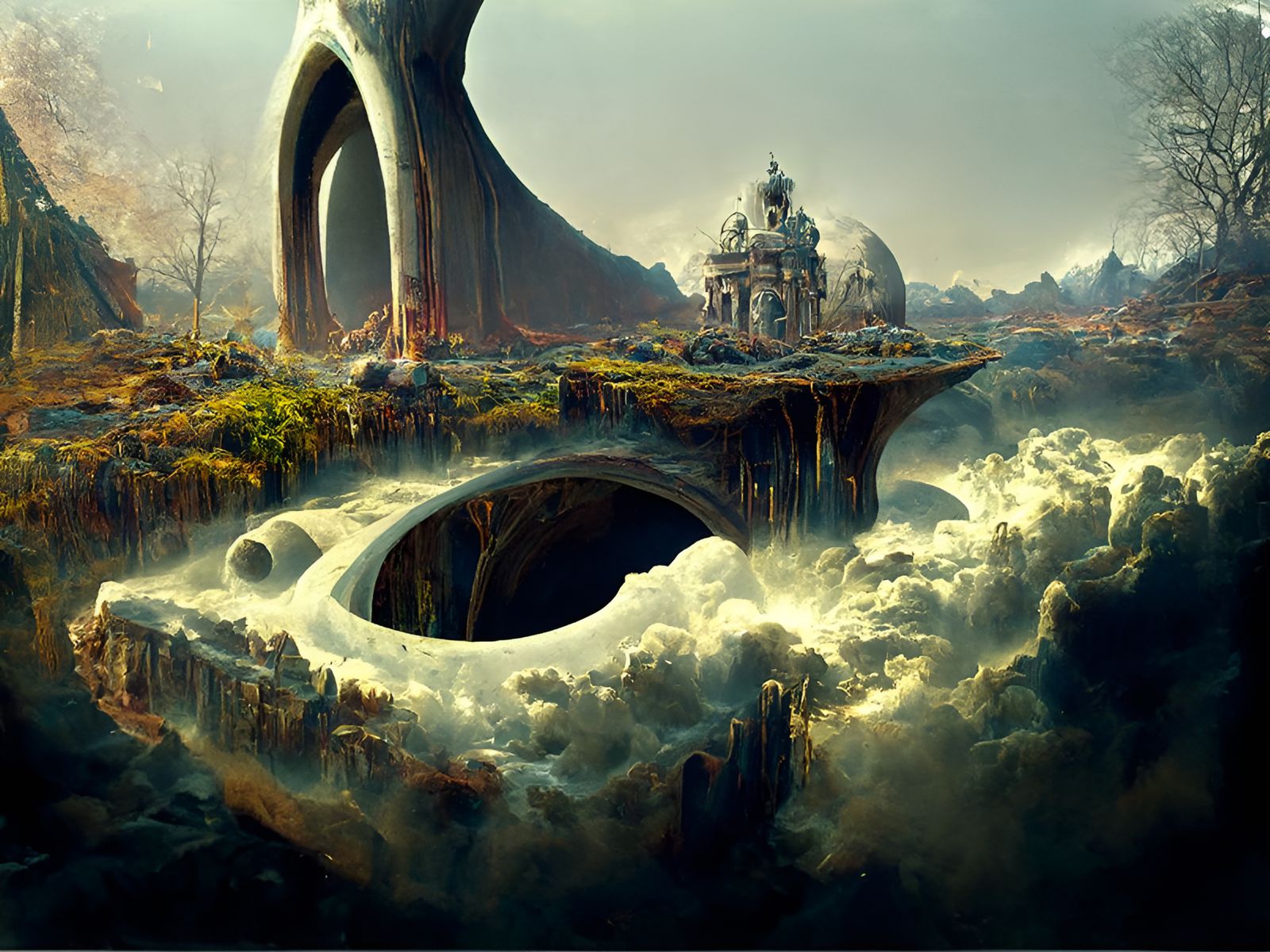 Magic Portal to Sinister Alien World