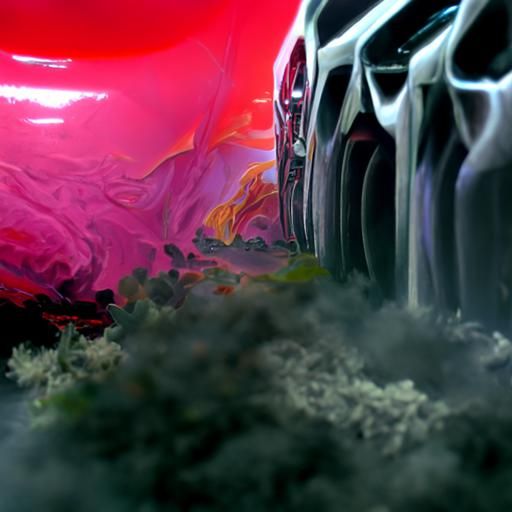 Dramatic Satin Gas in Digital Matte Painting