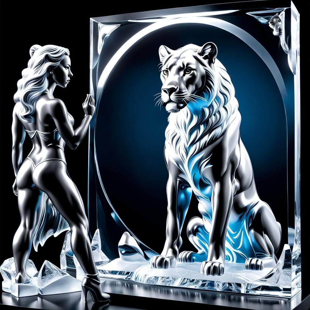 beautiful strong, fearless woman cold attitude