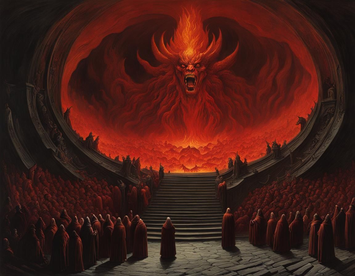 Dante's Inferno: Sinister Renaissance Hellscape