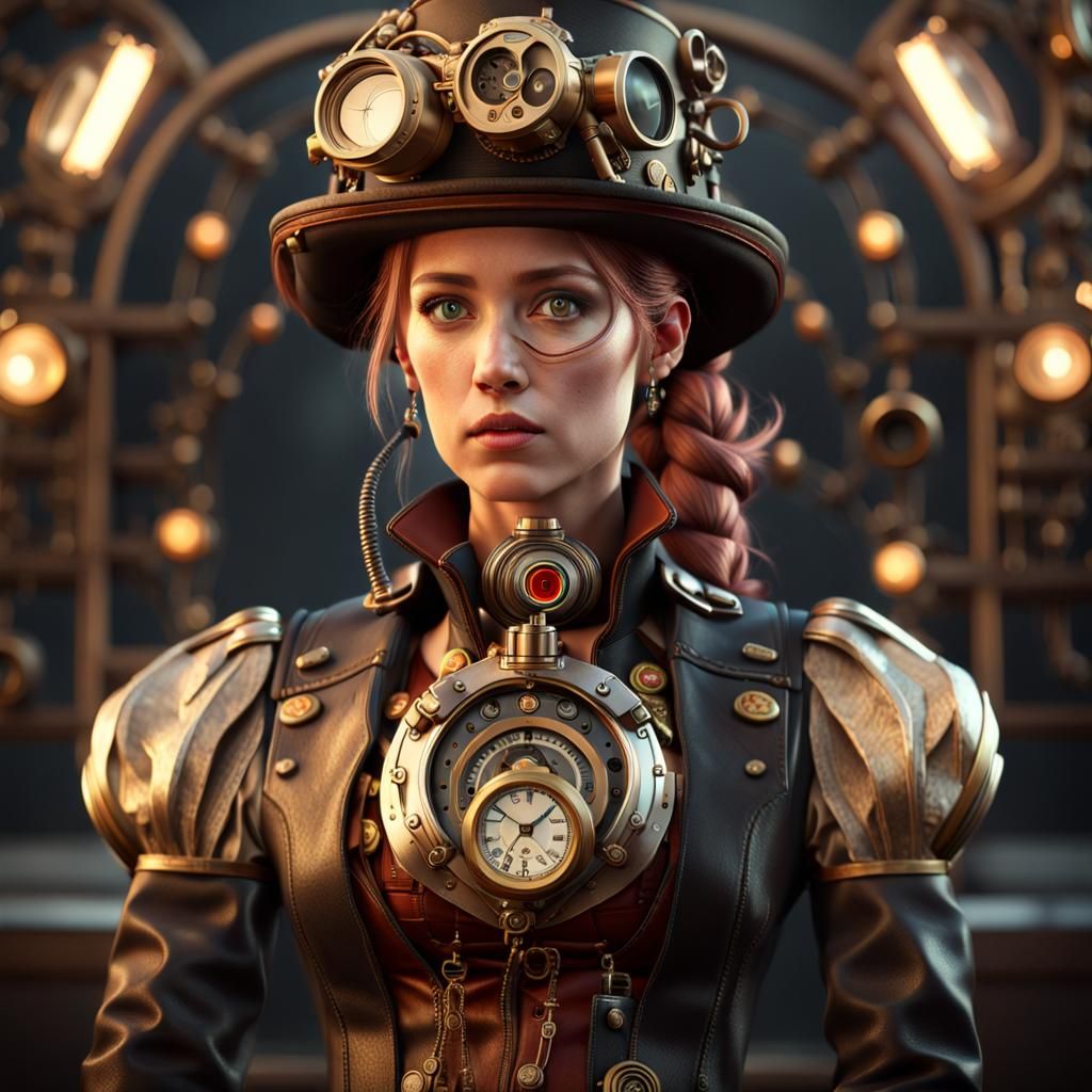 Steampunk girl