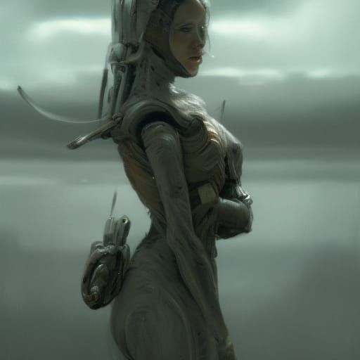 Dramatic Couch Potato Digital Painting in 8K