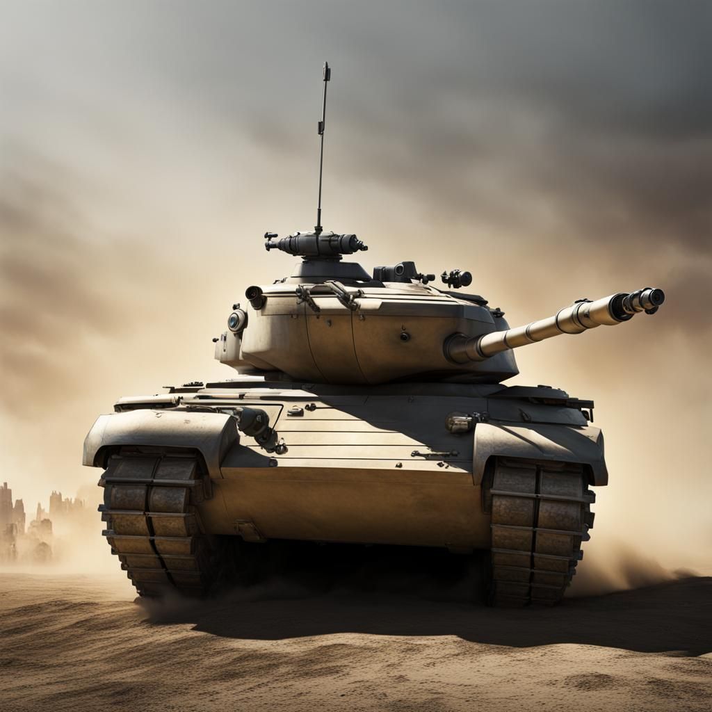 AI Generated Image of a Tank
