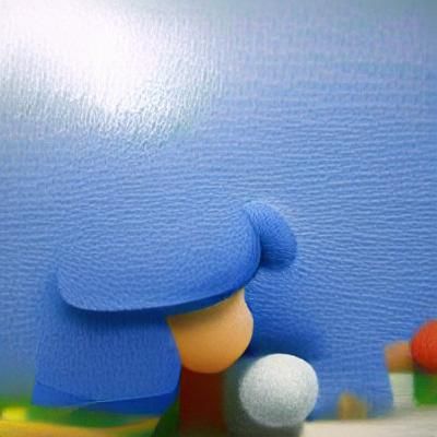 Pocoyo in Detailed Matte Painting