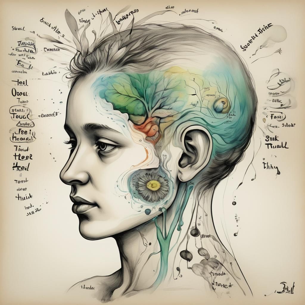 Visual Representation of the Five Senses