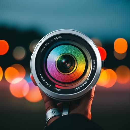 Vibrant Rainbow in Professional Photography Style