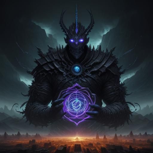 Void Archmagus: Epic Fantasy Concept Art