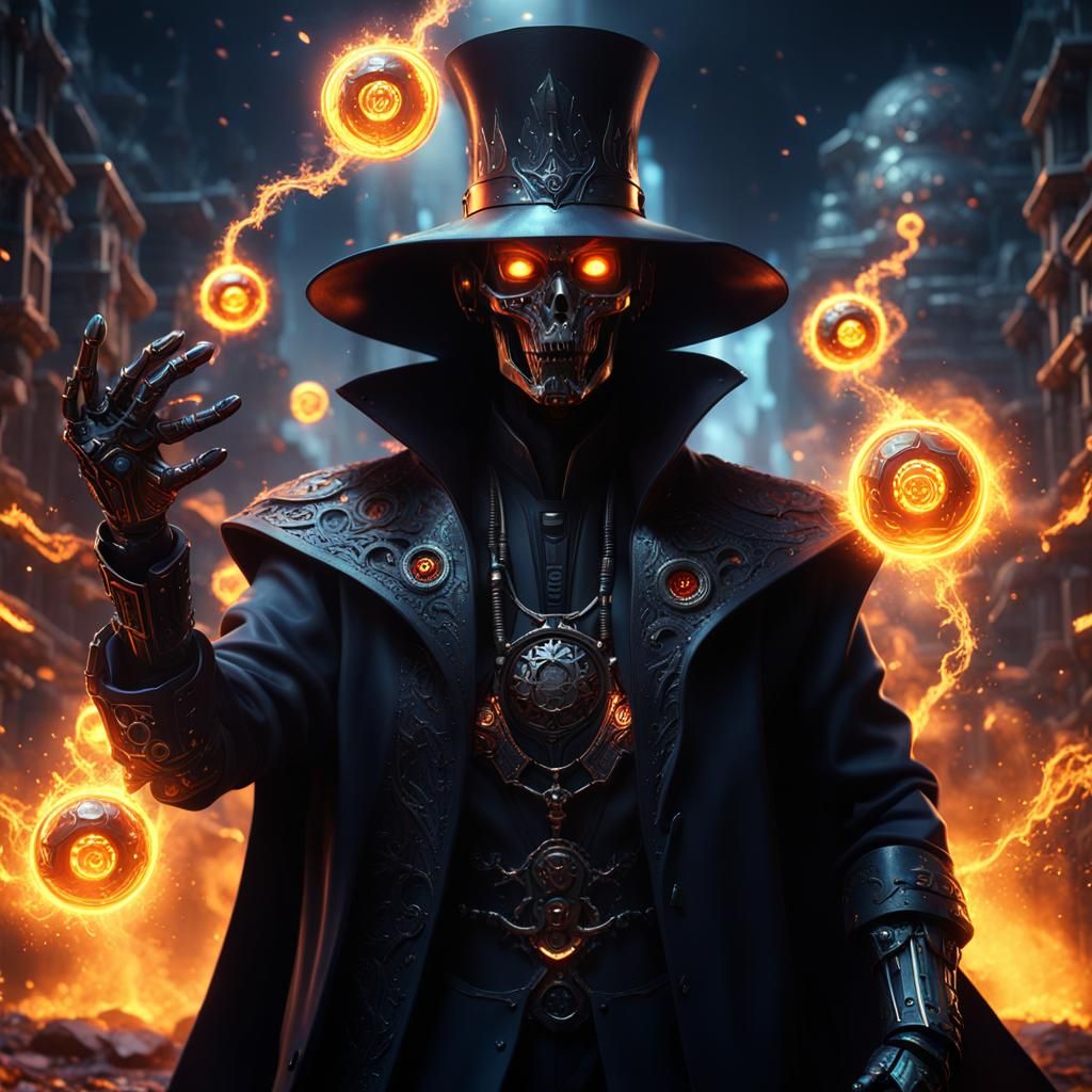 Epic Black Magician Creates Horror World