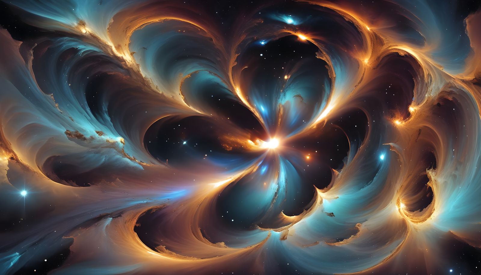 Warp Speed Journey Through a Sci-Fi Wormhole