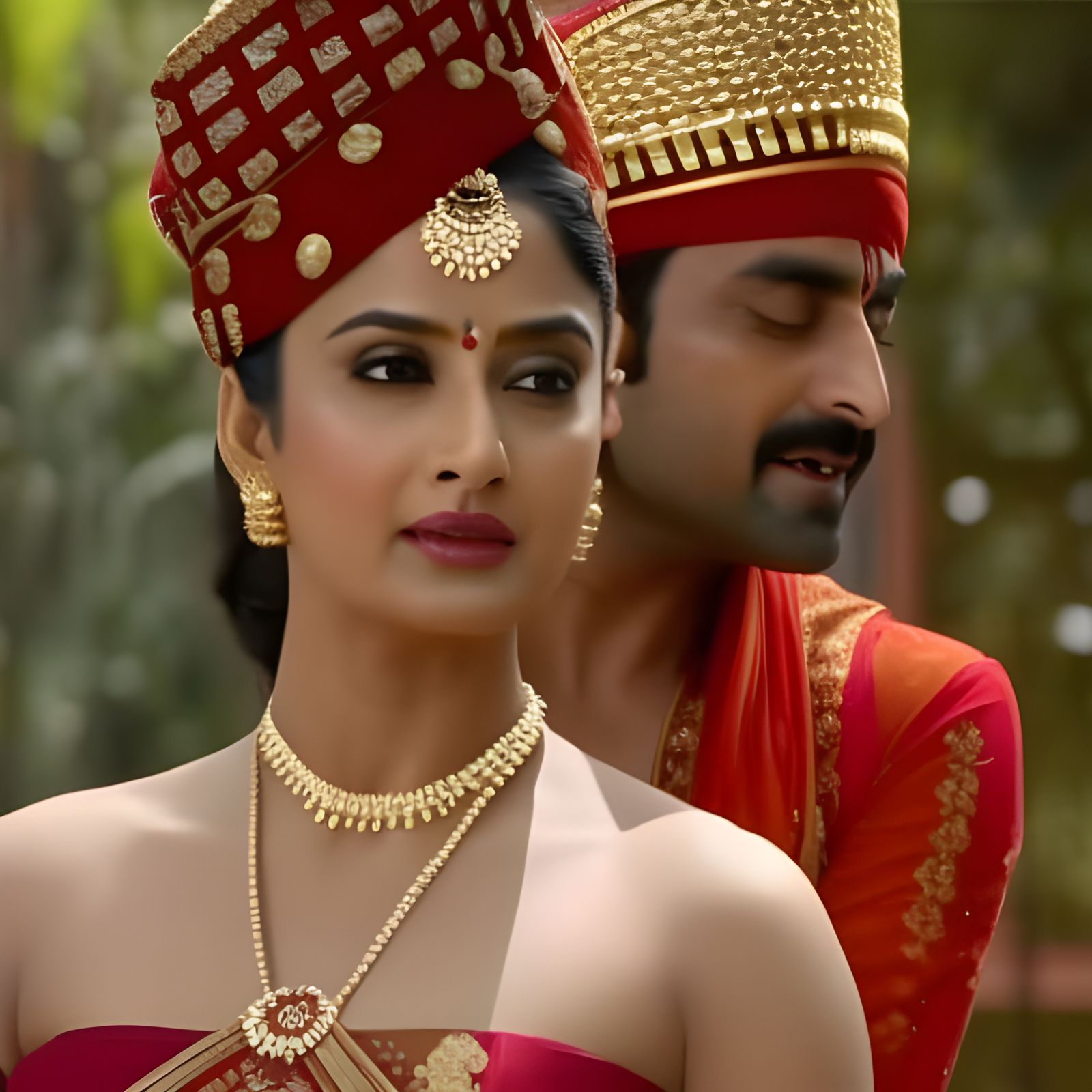 Bollywood Musical Scene with Realistic Cinematography