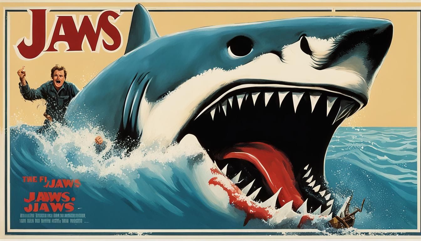 Jaws: Riding The Shark Poster