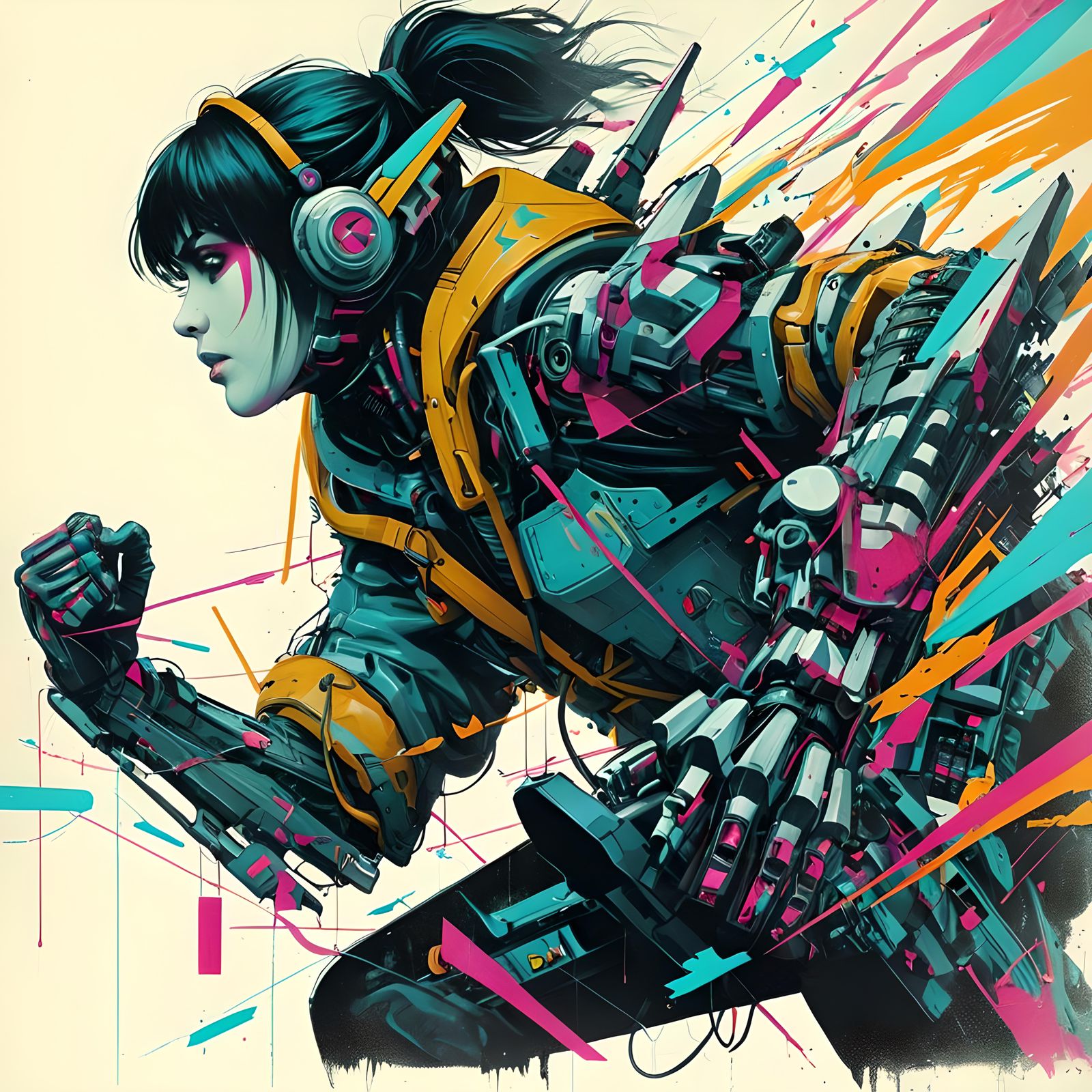 Eerie Artificial Metropolis in 90s Kodak Style