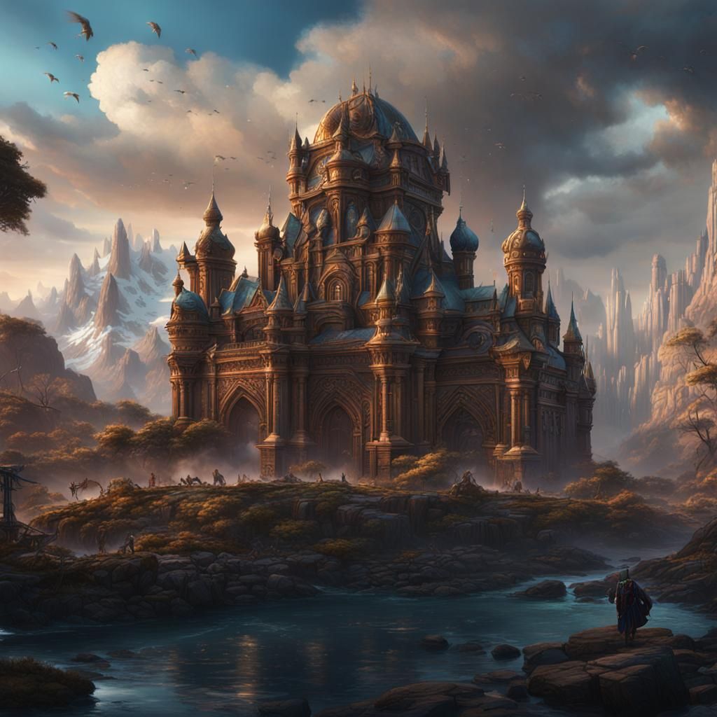 Fantastical Marvel Concept Art in Deep Color