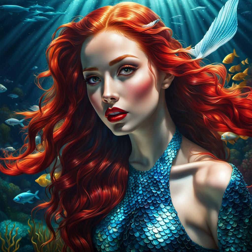 Portrait of a Mermaid