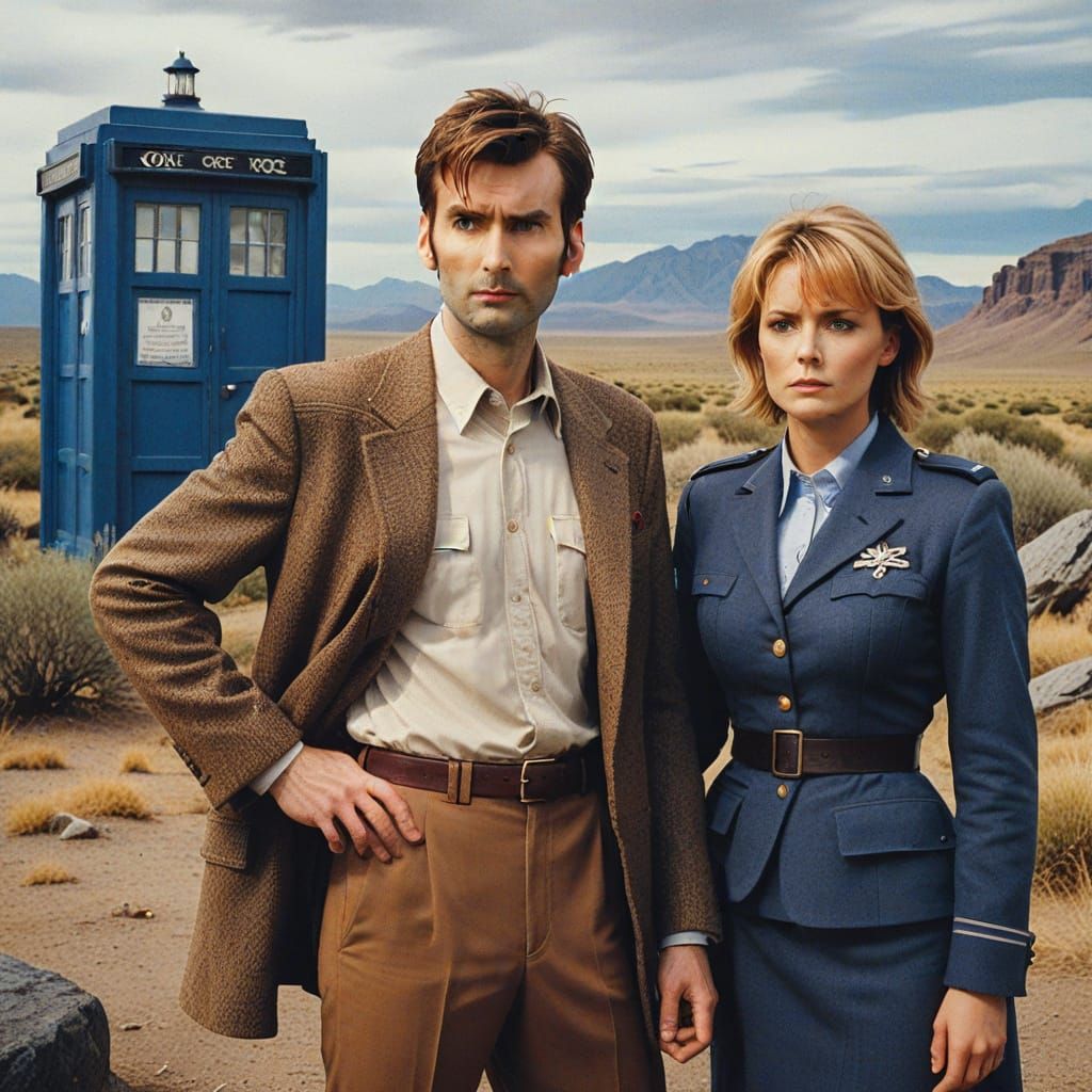 Time-Traveling Officer Stunned on Ancient Landscape