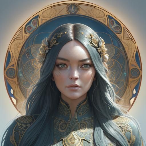 Cinematic Portrait with Volumetric Lighting