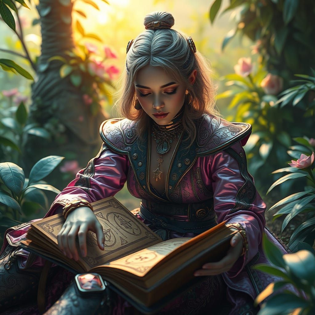 Enchanted Fantasy Realm in 2024 High-Fashion Style