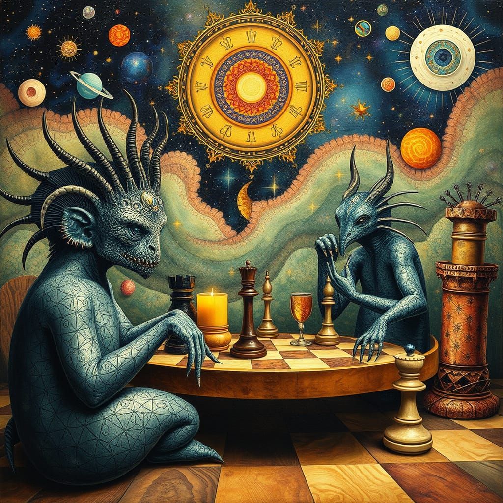 Psychedelic Galaxy Cafe: A Surreal Utopia