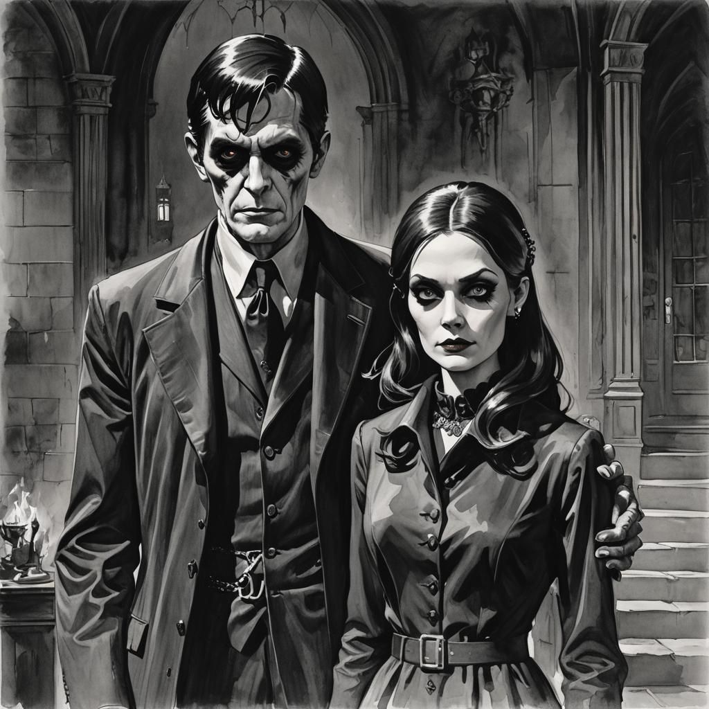 Sinister Meeting of Barnabas Collins and Victoria Winters