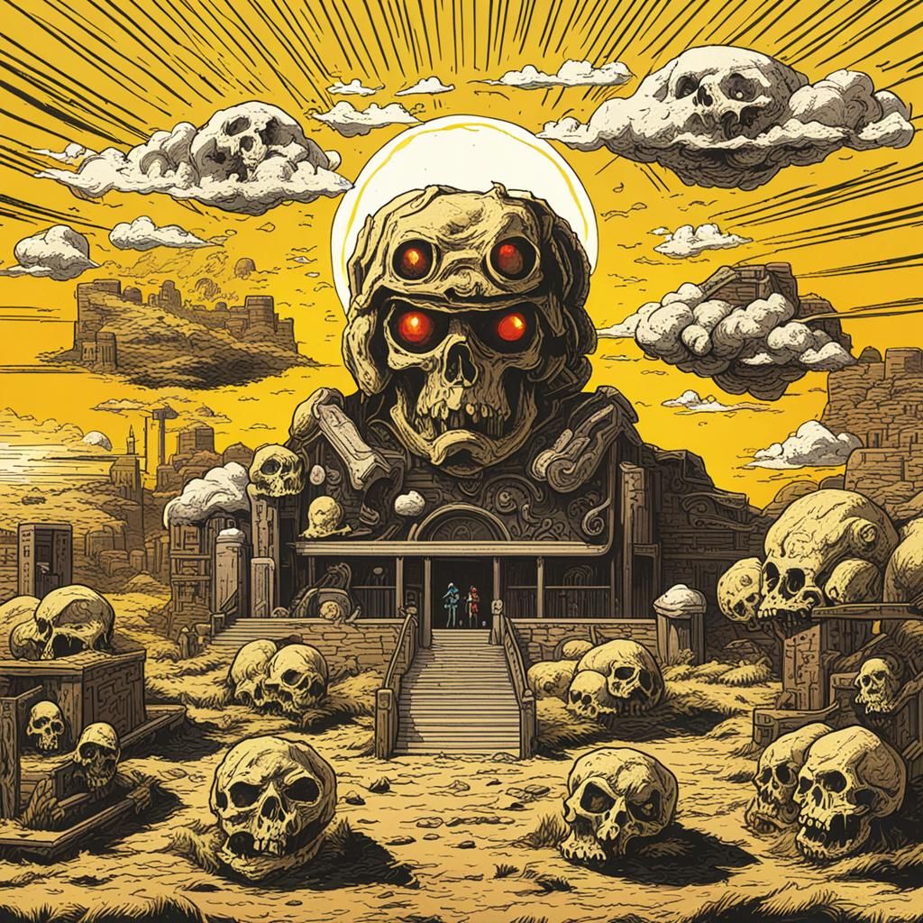 AI Interpretation of Sunny Doom Concept