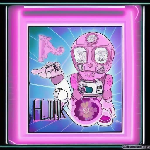 Pink Cyborg Fursona Unplugs from Matrix