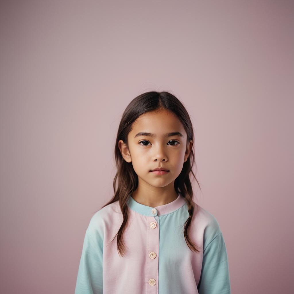 Contemporary Portrait in High-End Fashion Photography Style