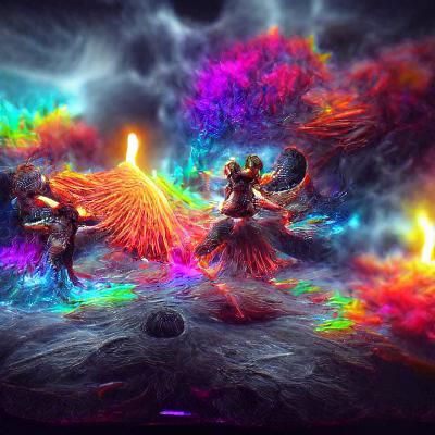 Angels and Demons: A Cosmic Battle