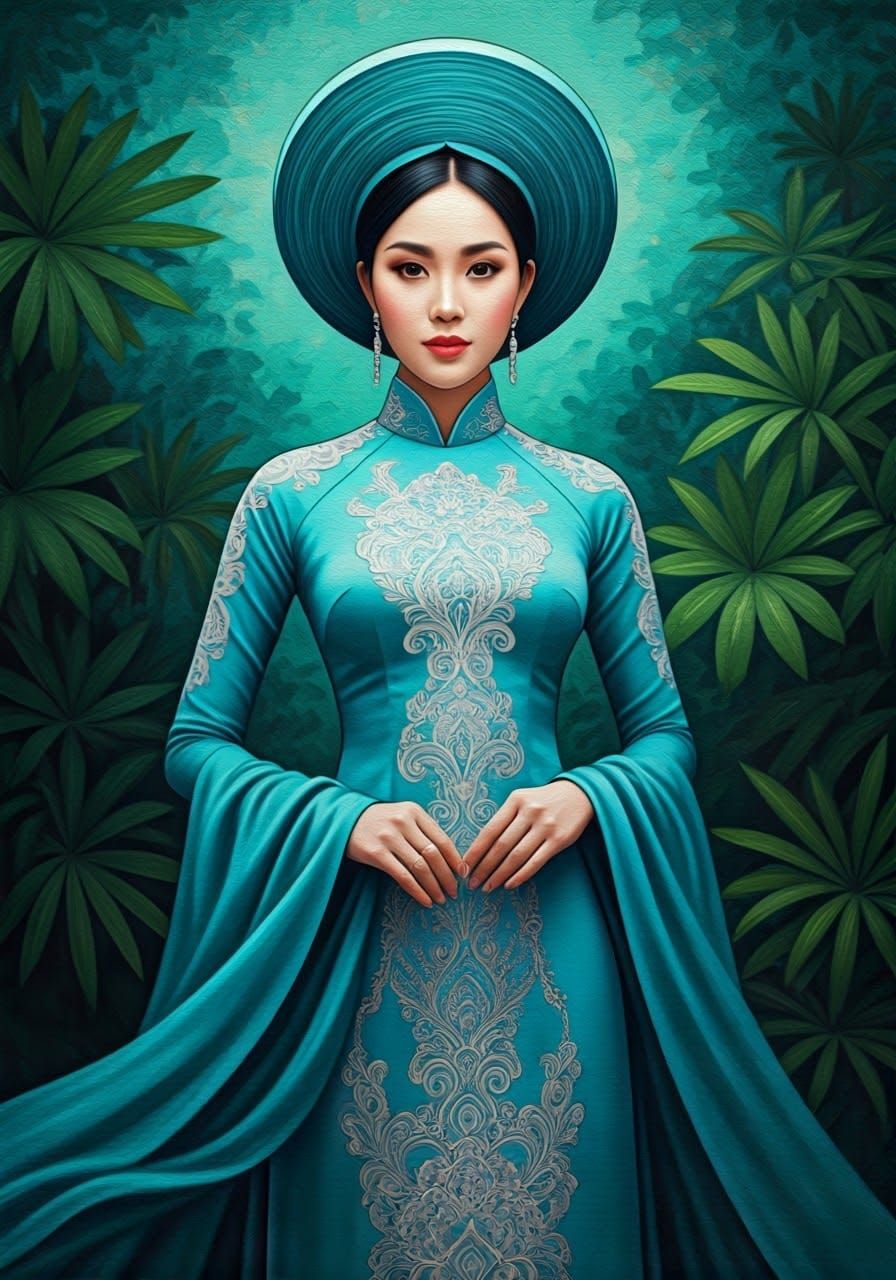 Traditional ao dai