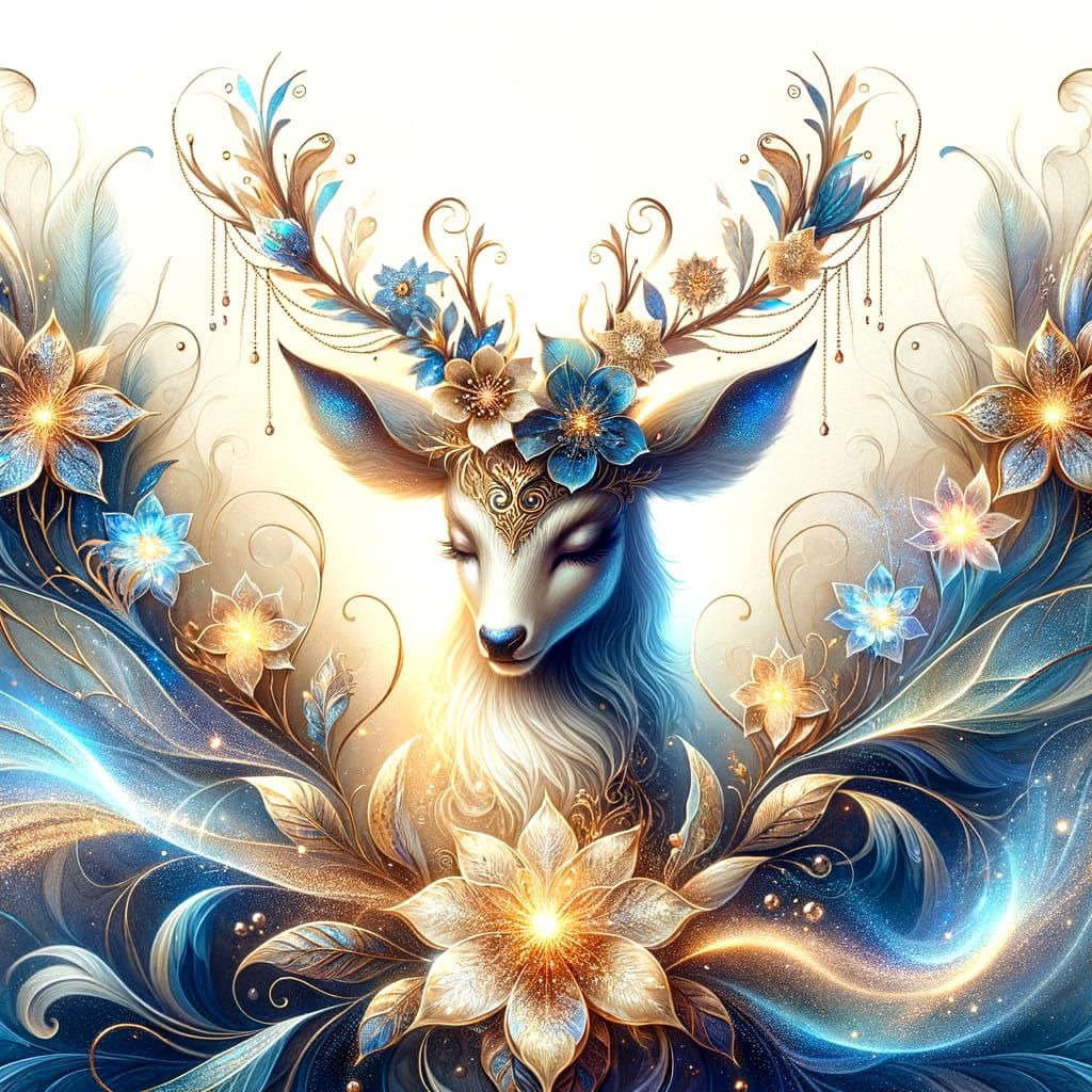 Mystical deer