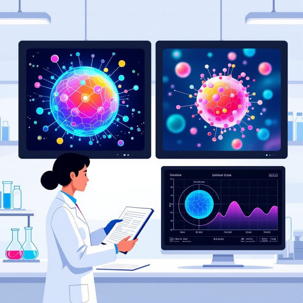 Ionic Gelation Illustration with Nanoparticle Analysis