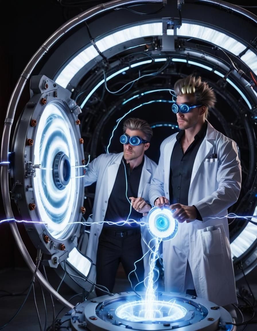 Blonde Spiked Hair Close-up