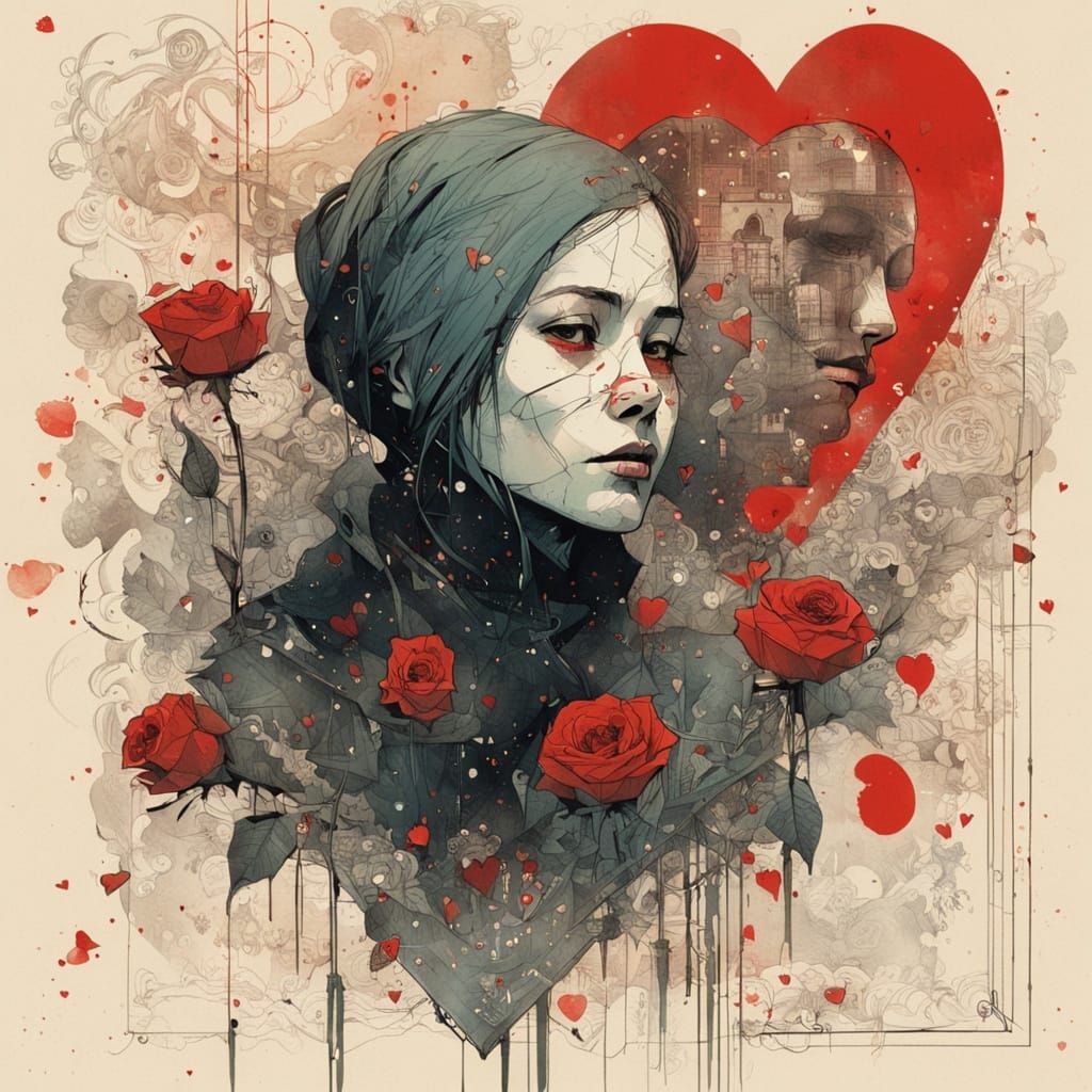 Spooky Valentine's Day: Haunted Hearts and Ghostly Roses