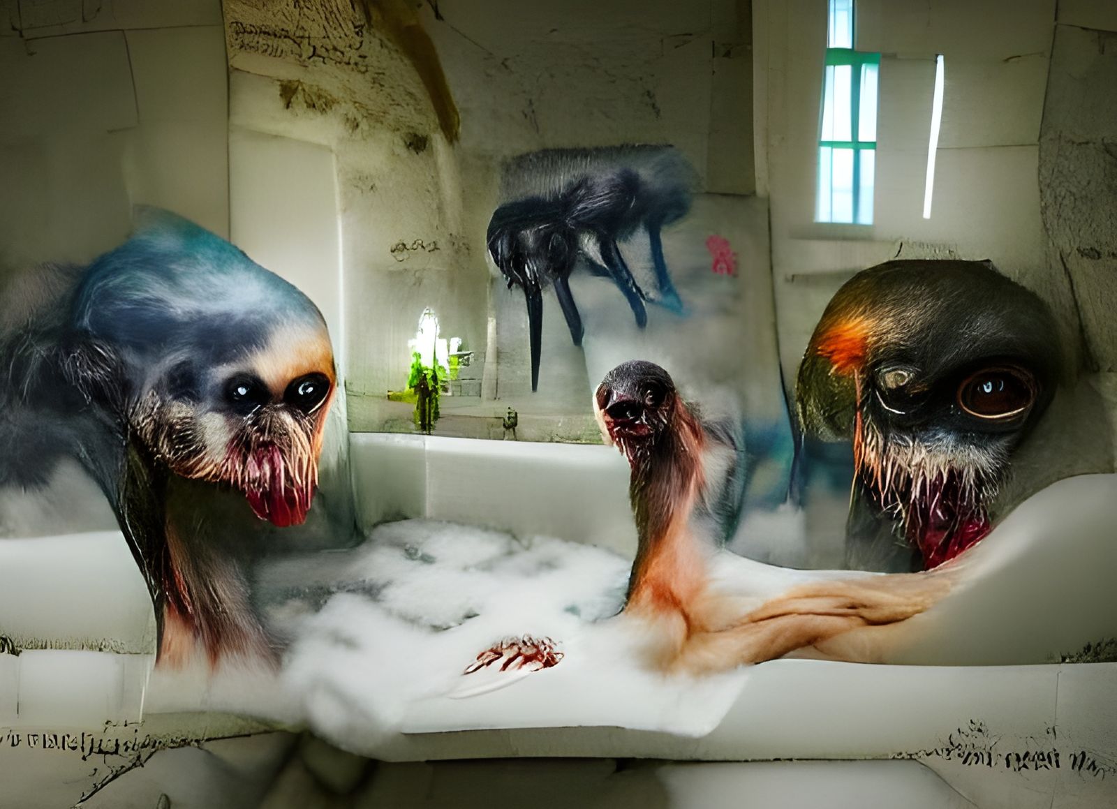 skinwalkers take a bath