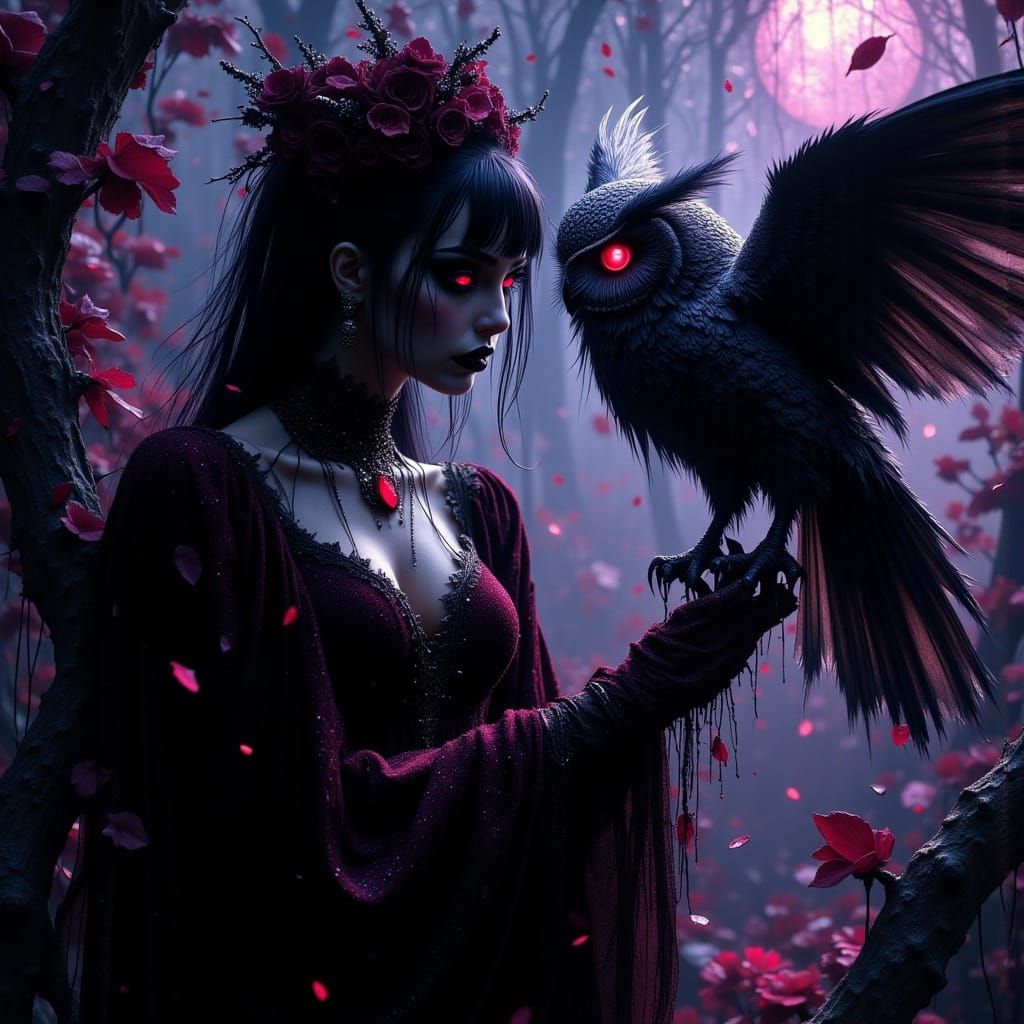 Gothic and owl