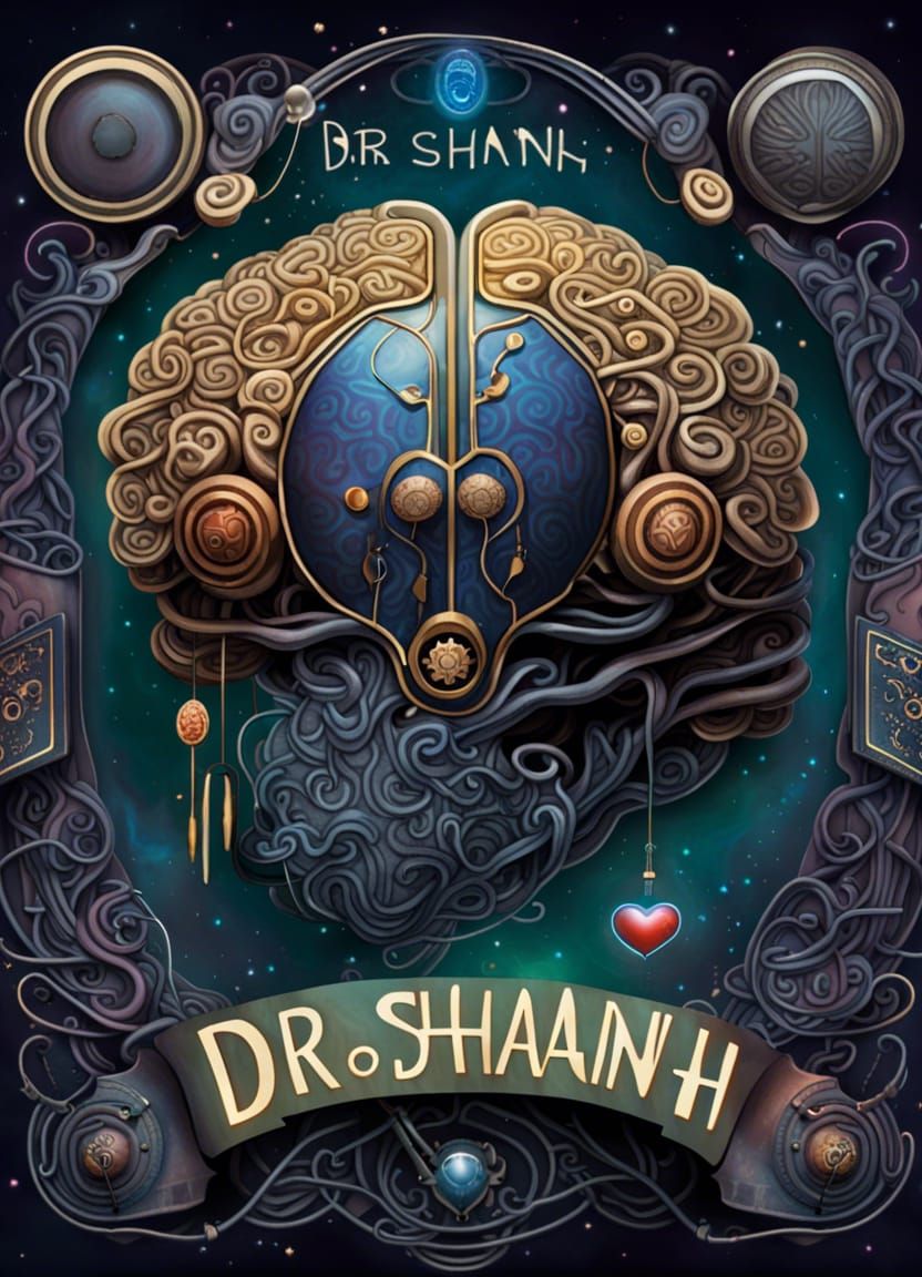 Dr. Shanh Audiobook Cover: Detailed Matte Painting