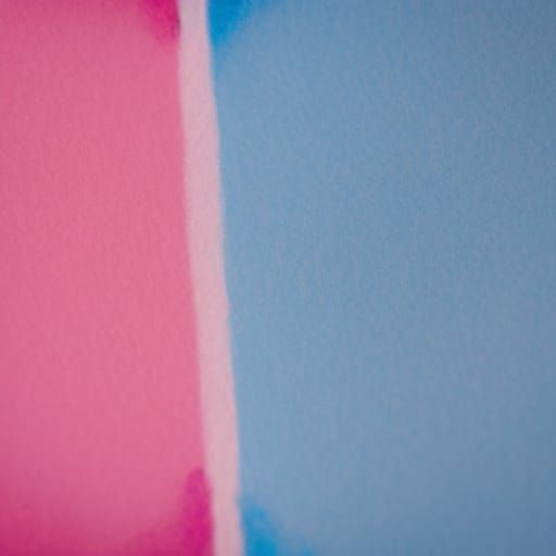 Transgender Flag Crayon Art with Bokeh Effect