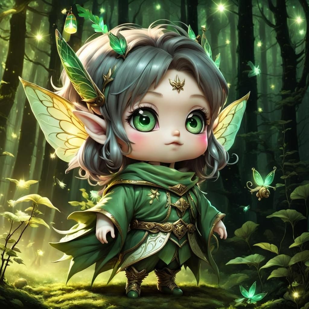 Enchanting Magical Forest Background