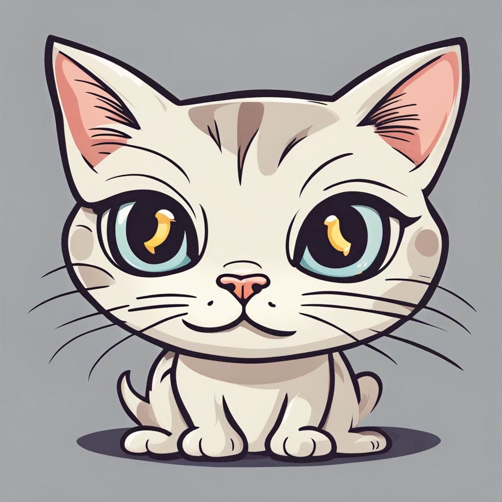 Cartoon Cat Image
