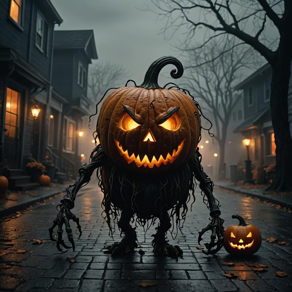 Eldritch Pumpkin Abomination Trick or Treating