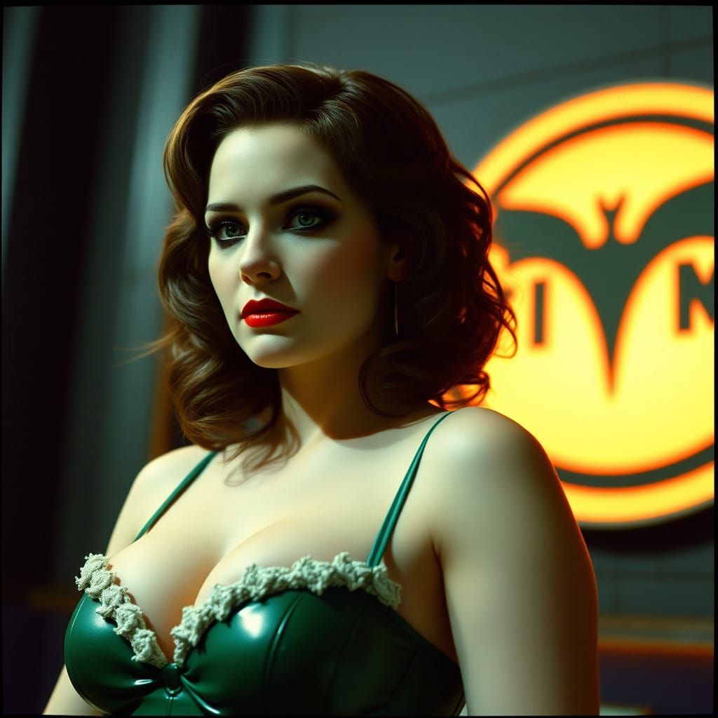 Poison Ivy, Uma Thurman, The Riddler photo's, The penguin photo's, Large Catwoman wallpaper, DC Comics Logo