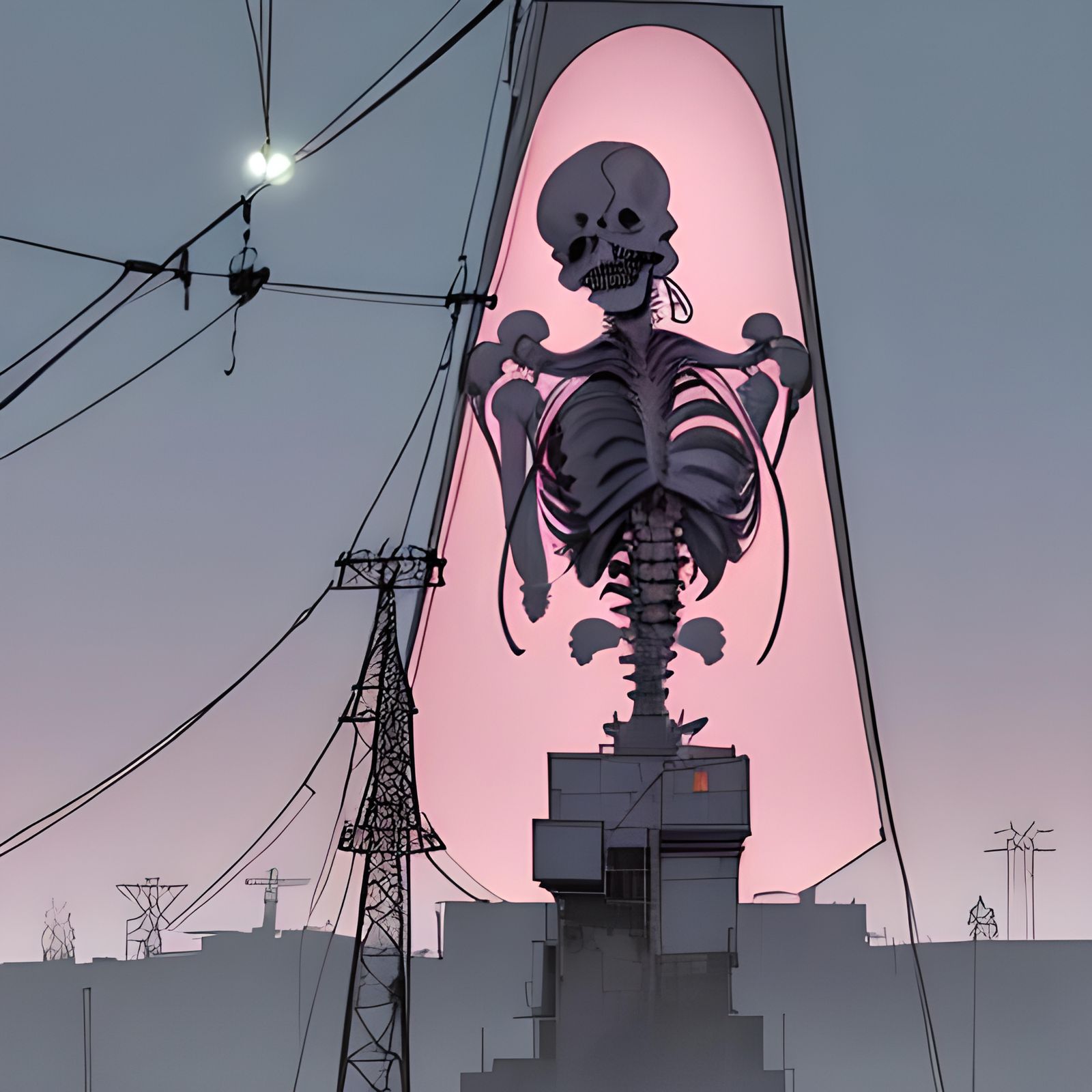 Surreal Infrastructure: Bones and Telephone Parts