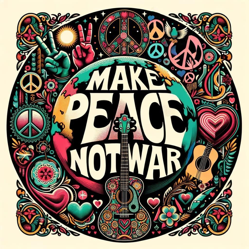 Make PEACE NOT War ☮️✌🏼