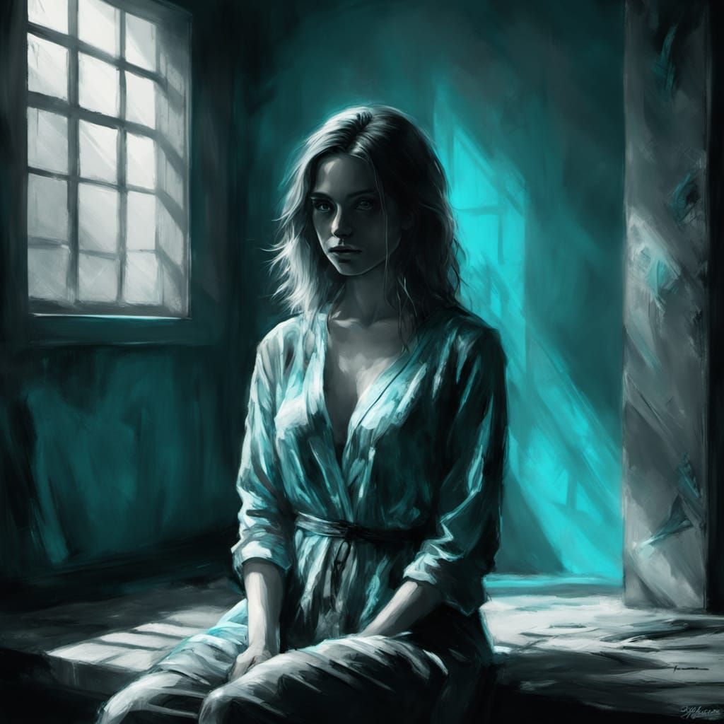 Abandoned Ragdoll in Stygian Darkness