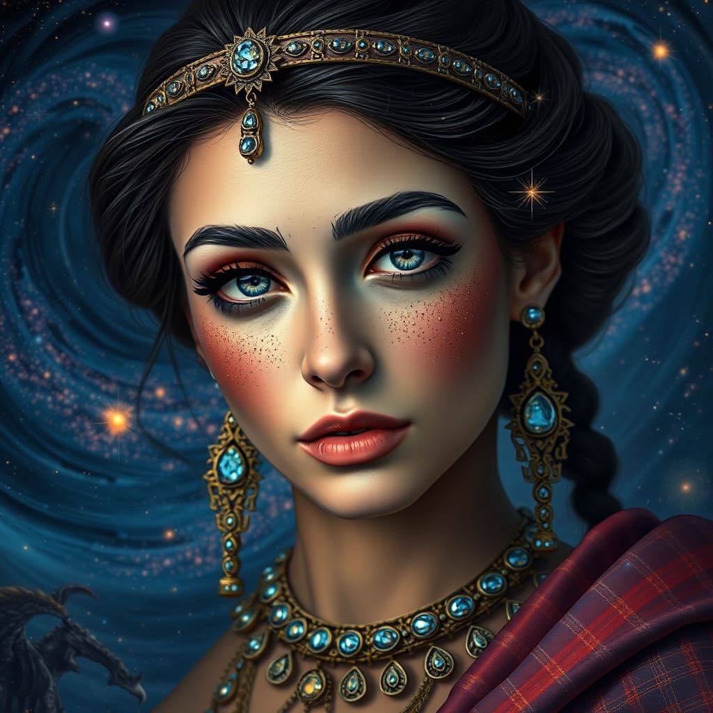 Her gaze ...