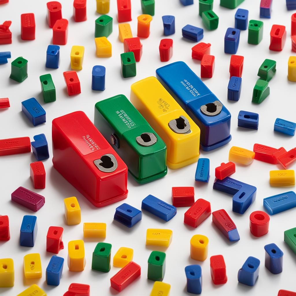 Limitless Pencil Sharpness in Bright Plastic Sharpeners