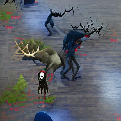 Eerie Wendigo: Mythical Creature of Winter